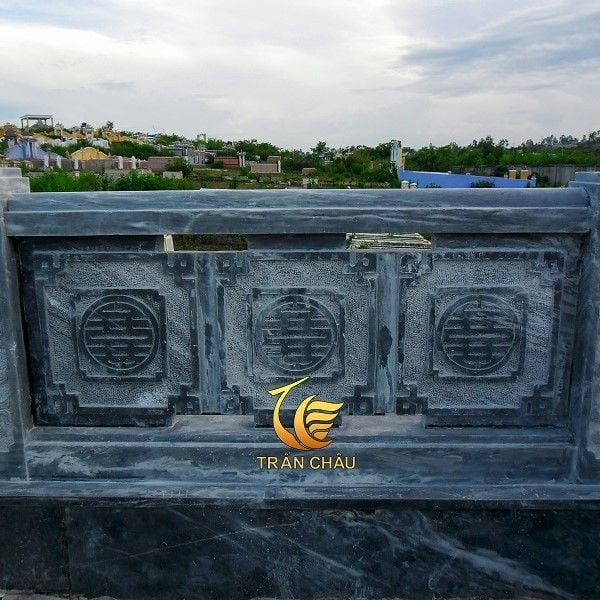 Lan Can Khu Lăng Mộ Đá Cho Gia Tộc