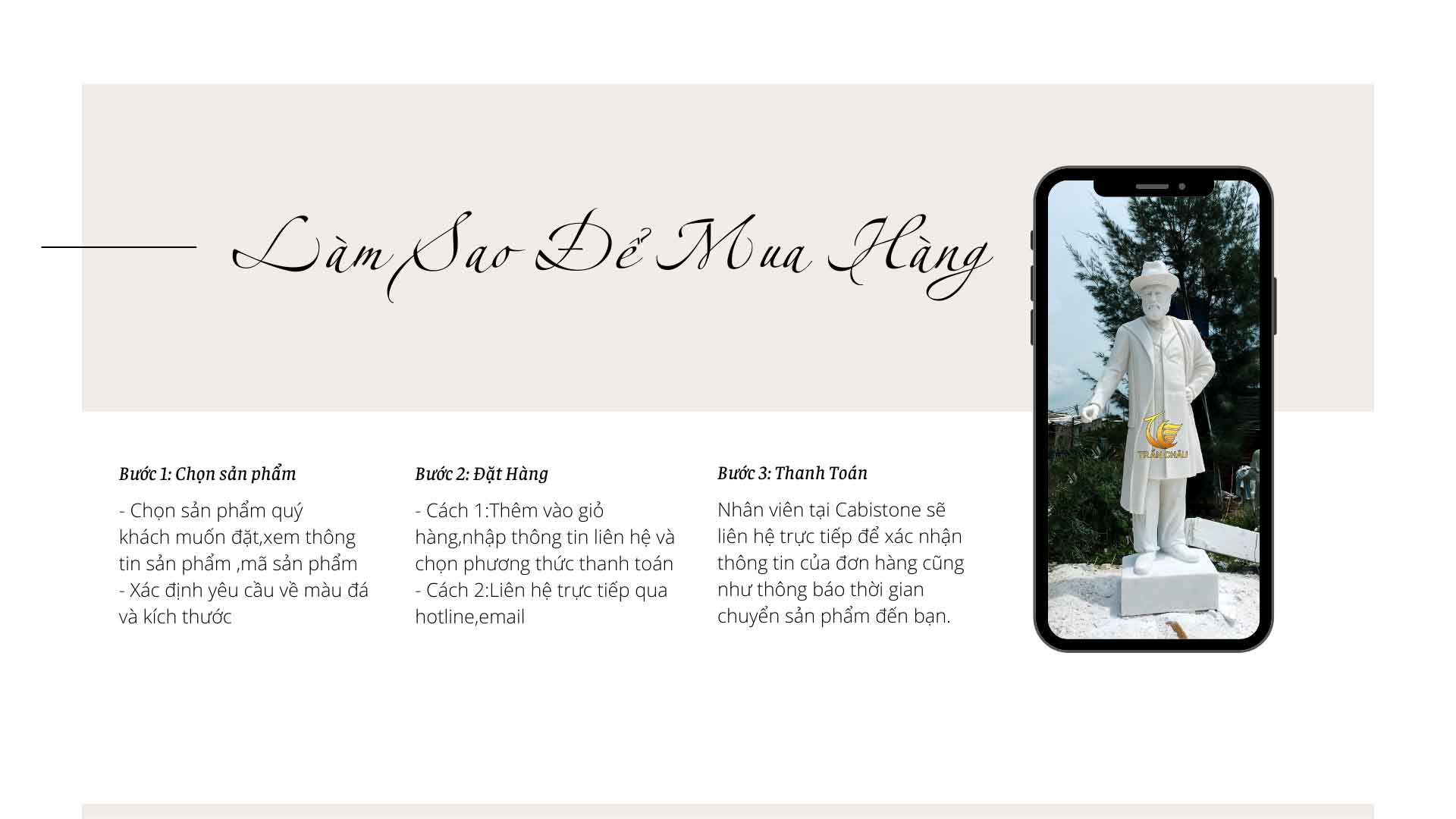 Dự án chế tác tượng Phật đá tự nhiên 44