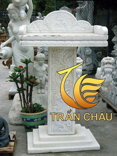 Khóm Thờ Bằng Đá Tự Nhiên Nguyên Khối