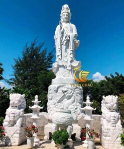 Bộ Tượng Phật Quan Âm Bồ Tát Tại Chùa