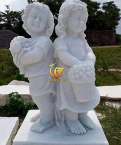 Bộ Tượng Thiên Thần Trang Trí Sân Vườn Đẹp