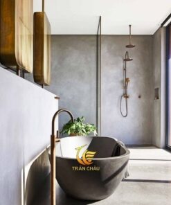 Bồn Tắm Đặt Sàn Đá Mỹ Nghệ