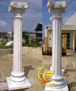Cột Đá Kiểu Hy Lạp Cho Nhà Biệt Thự Tân Cổ Điển