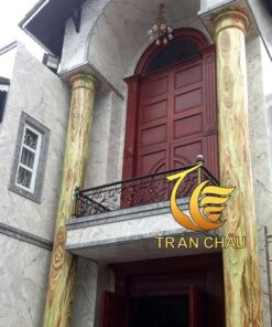 Cột Đá Ngọc Onyx Cho Biệt Thự Tân Cổ Điển