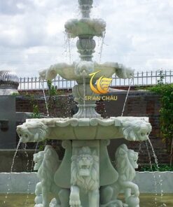 Đài Phun Nước Sư Tử Đá Non Nước