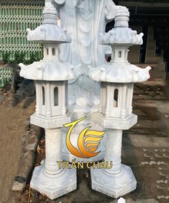 Đèn Đá Sân Vườn Trạm Tứ Linh Đá Tự Nhiên
