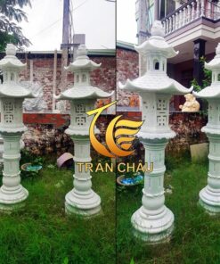 Đèn Đá Thờ Cúng Cho Nhà Thờ Tộc