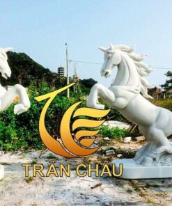 Đôi Tượng Kỳ Lân Để Cổng Đẹp Đá Mỹ Nghệ Non Nước