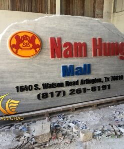 Bảng Hiệu Đá Tự Nhiên Cho Công Ty