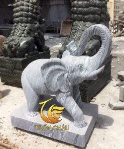 Tượng Voi Nhỏ Đá Tự Nhiên