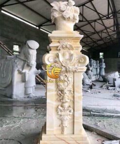 Trụ Đá Cẩm Thạch Nguyên Khối Giá Rẻ