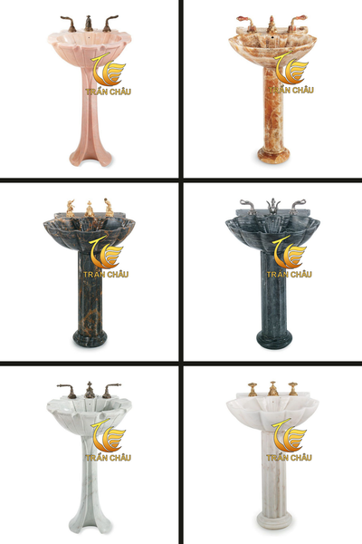 Chậu Rửa Mặt Đứng Đá Granite
