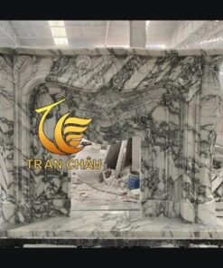Lò Sưởi Điện Trang Trí Đá Mỹ Nghệ