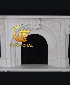 Mẫu Lò sưởi Đá Trắng Ninh Bình
