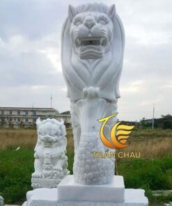Mẫu Sư Tử Đá Tại Singapore