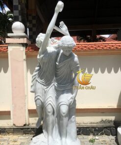 Mẫu Tượng Cô Gái Trang Trí Sân Vườn Đẹp