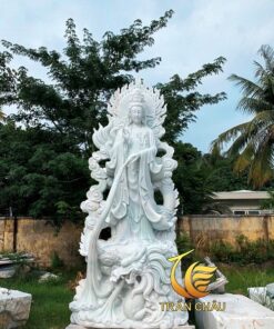 Mẫu Tượng Phật Cưỡi Rồng Phun Nước