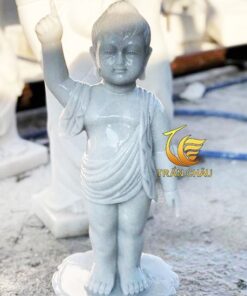 Mẫu Tượng Phật Đản Sanh Đá Thờ Tại Chùa