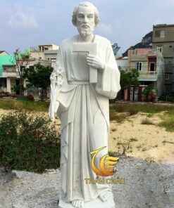 Mẫu Tượng Thánh Giuse Bằng Đá Tự Nhiên Nguyên Khối