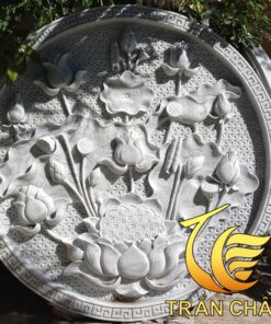 Phù Điêu Hoa Sen Đá Đẹp