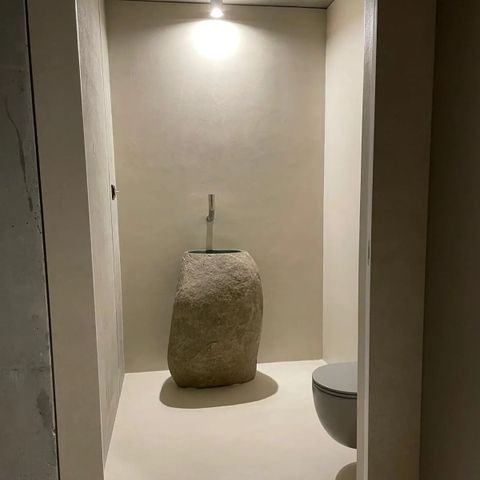 Dự án Lavabo Đứng Bằng Đá Cuội Cho Căn Biệt Thự Nghỉ Dưỡng Tại Vũng Tàu Vì sao khách hàng chọn Lavabo đá cuội thay cho lavabo thông thường?