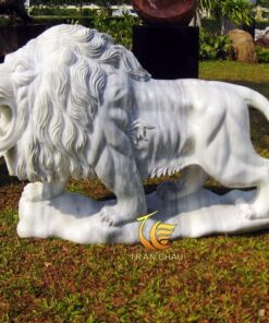Tượng Sư Tử Đá Đẹp Tại Sài Gòn