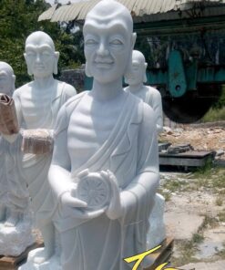 Thập Đại Đệ Tử Sư Cô Hạnh Chiếu Bằng Đá Tự Nhiên