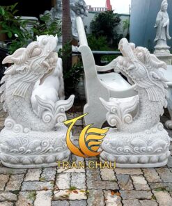 Tượng Cá Chép Hóa Rồng Trang Trí Sân Vườn Ở Đà Nẵng