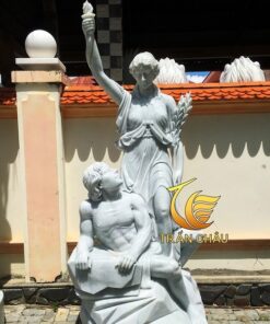Tượng Cô Gái Tự Do Bằng Đá Tự Nhiên