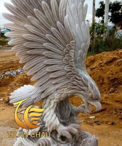 Tượng Đại Bàng Bằng Đá Tự Nhiên Nguyên Khối