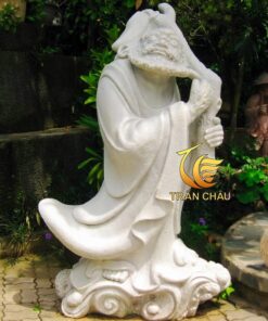 Tượng Đạt Ma Sư Tổ Nhỏ Bằng Đá Trang Trí Sân Vườn
