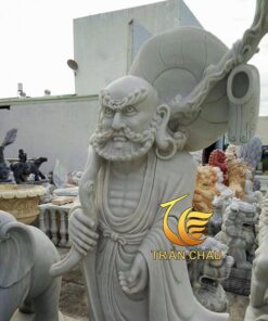Tượng Đạt Ma Sư Tổ Trấn Trạch Trong Nhà Đá Tự Nhiên