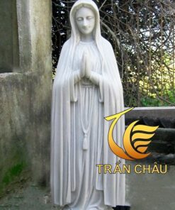 Tượng Đức Mẹ Hy Vọng Đá Cẩm Thạch Nguyên Khối