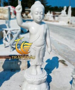 Tượng Đức Phật Đản Sanh Đá Cẩm Thạch