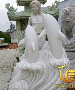 Tượng Nàng Tiên Cá Bằng Đá Mỹ Nghệ Đẹp