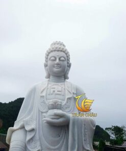 Tượng Phật A Di Đà Ở Bắc Ninh Đá Nguyên Khối