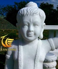 Tượng Phật Đản Sanh Đẹp Đá Tự Nhiên Nguyên Khối