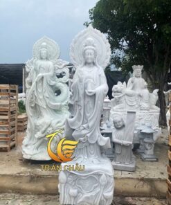 Tượng Phật Quan Âm Đứng Cầm Bình Cam Lộ