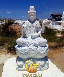 Tượng Phật Quán Tự Tại Bồ Tát Đá Tự Nhiên Tại HCM
