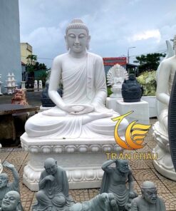 Tượng Phật Thích Ca Chuyển Pháp Luân Bằng Đá Mỹ Nghệ