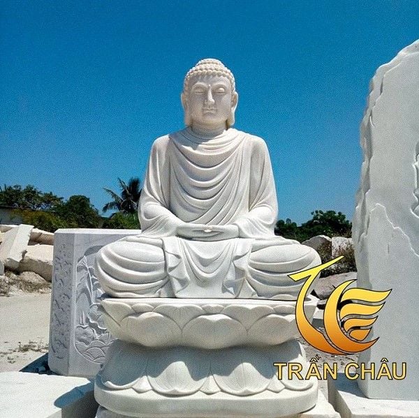 Phật Thích Ca Mâu Ni Và Phật A Di Đà Khác Nhau Như Thế Nào? tuong phat thich ca mau ni bang da cam thach