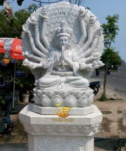 Tượng Phật Thiên Thủ Thiên Nhãn Đá Nguyên Khối