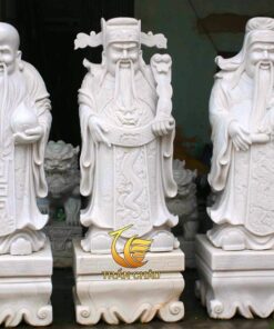 Tượng Phúc Lộc Thọ Tài Hỷ Phát Tài Đá Tự Nhiên