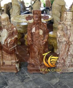 Tượng Phước Lộc Thọ Tam Đa Bằng Đá Mỹ Nghệ Non Nước