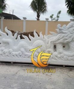 Tượng Rồng Bằng Đá Cẩm Thạch Nguyên Khối