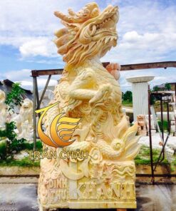 Tượng Rồng Chào Cho Sân Vườn Biệt Thự