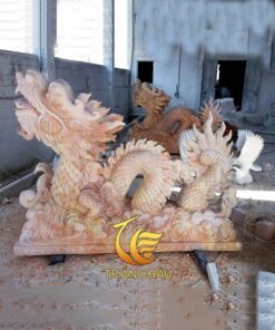 Tượng Rồng Đá Granite Làm Tại Xưởng Giá Rẻ