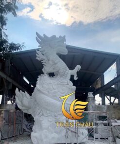 Tượng Rồng Phong Thủy Bằng Đá Tự Nhiên