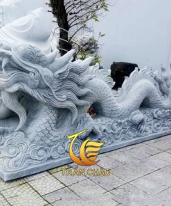 Tượng Rồng phong Thủy Để Bậc Tam Cấp Đẹp