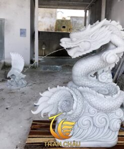 Tượng Rồng Phun Nước Bằng Đá Tự Nhiên